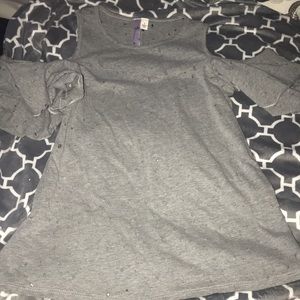 off the shoulder shirt